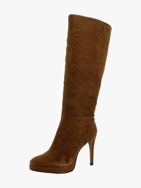 Vince Camuto Valeria brown suede platform boot size 11 nib